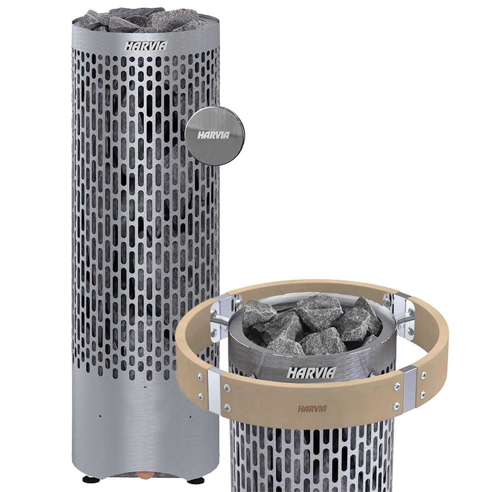 Комплект: печь Harvia Cilindro Plus Spot PP70SP и защитное ограждение HPP3