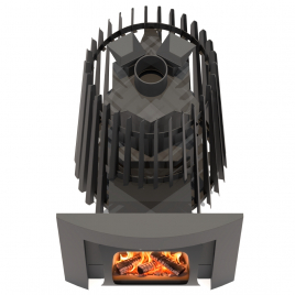 Дровяная банная печь GrillD Cometa Vega 180 Long Max
