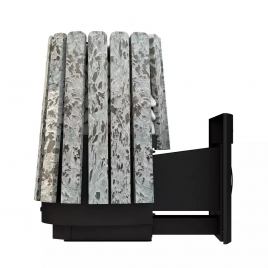Дровяная банная печь GrillD Cometa Vega 350 Long Max Stone Pro (Серпентинит)
