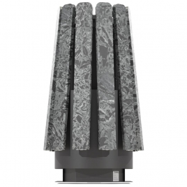 Дровяная банная печь GrillD Cometa Vega 450 Short Max Stone (Серпентинит)