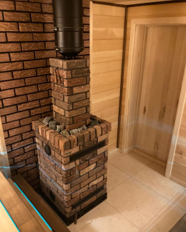Дровяная банная печь GrillD Retro 500 Long Max Pro