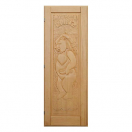 Дверь DoorWood Медведь 70х190, кавказская липа