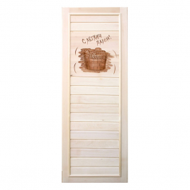 Дверь DoorWood С легким паром 75х185, липа