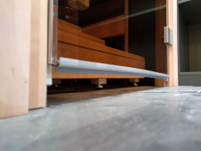 Дверь для хамам DoorWood 70х190 Престиж, стекло бронза