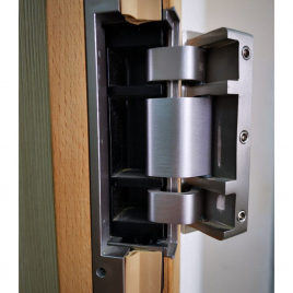 Дверь для сауны DoorWood Flash Royal, стекло прозрачное, 1900х700 мм.