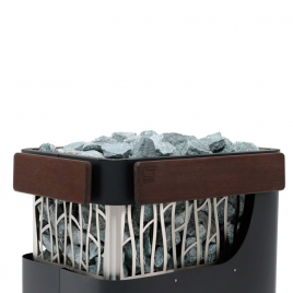 Электрическая печь BORN S150E Stone Black (Камень Черный), 15 кВт