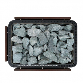 Электрическая печь BORN S150E Stone Black (Камень Черный), 15 кВт