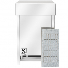 Электрическая печь Karina Eco 8 mini талькохлорит, без пульта