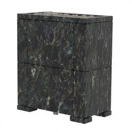 Электрическая печь Костёр City Wall Stone Пироксенит, 9 кВт