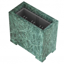 Электрическая печь Костёр City Wall Stone Змеевик, 6 кВт