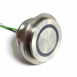 Кнопка подачи аромата Паромакс пьезо, зеленая с гайкой
