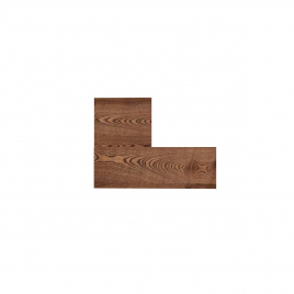 Комплект заглушек Bentwood для подиума на одну сторону, лиственница натуральная