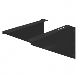 Консоль опорная Везувий BLACK (AISI 439) 300х300мм
