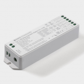 Контроллер SWG Zigbee для светодиодной ленты 5 в 1 (монохромный, CCT, RGB/RGBW, RGB+CCT), 16A 12/48В