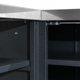 Модуль уличной кухни Helios SMART-1200 Шкаф угловой универсальный (HS-KU03-SHU1200)
