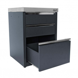 Модуль уличной кухни Helios SMART-600 Стол с тремя ящиками (HS-KU03-SY600)
