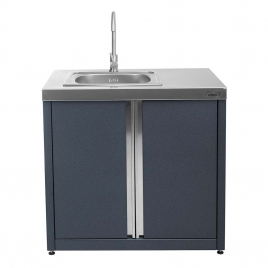 Модуль уличной кухни Helios SMART-900 Шкаф с мойкой (HS-KU01-SHM900)