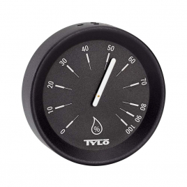 Набор Tylo Brilliant Black (бадья, ковш, песочные часы, термометр, гигрометр)