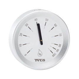 Набор Tylo Brilliant Silver (бадья, ковш, песочные часы, термометр, гигрометр)