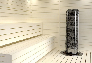 Печь для сауны Sawo Tower TH3-60NS-P круглая, 6 кВт