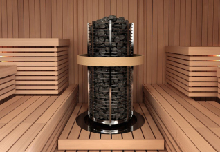 Печь для сауны Sawo Tower TH5-90NS-P круглая, 9 кВт
