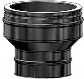 Переходник 25-50 Schiedel Permeter, ⌀130-⌀350, 0.6 мм, сталь AISI 444