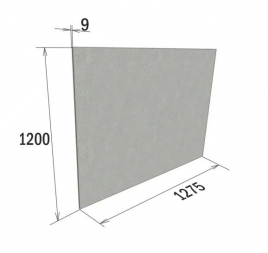 Плита минерит Cembrit 1200x1275мм., толщина 9 мм