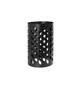 Сетка на трубу Везувий "Дубовый лист" Black, L-500
