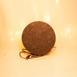 Светильник для сауны Licht-2000 Stonelight round Solo, 280 мм, теплый белый