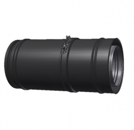 Телескопическая труба дымохода Schiedel Permeter 270-375 мм., ⌀130-⌀350, 0.6 мм, сталь AISI 444
